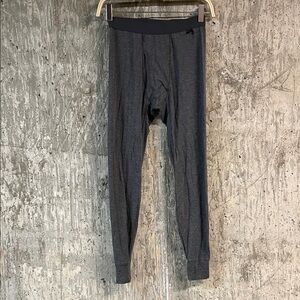 UNIQLO Men's HEATTECH Tights Size S In Dark Gray